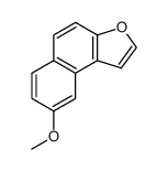 methoxy-8 naphto(2,1-b)furanne结构式