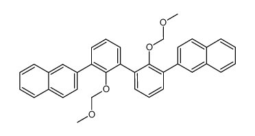 3,3'-di-naphthalen-2-yl-2,2'-bis-methoxymethoxybiphenyl Structure