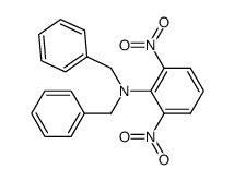 N,N-dibenzyl-2,6-dinitro-aniline Structure