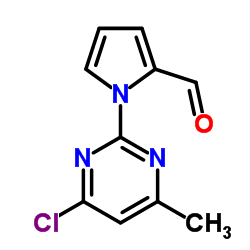 1-(4-Chloro-6-methyl-2-pyrimidinyl)-1H-pyrrole-2-carbaldehyde structure