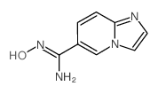 N'-Hydroxyimidazo[1,2-a]pyridine-6-carboximidamide Structure