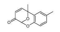 2,6-Epoxy-2H-1-benzoxocin-3(6H)-one, 6,8-dimethyl Structure