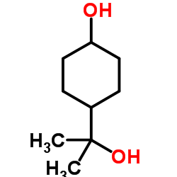 4-(2-Hydroxy-2-propanyl)cyclohexanol结构式