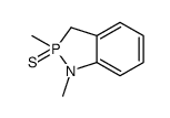 1,2-dimethyl-2-sulfanylidene-3H-1,2λ5-benzazaphosphole结构式