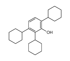 2,3,6-tricyclohexylphenol Structure