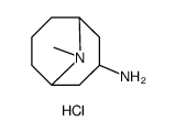 9-methyl-9-azabicyclo[3.3.1]nonan-3-amine dihydrochloride structure