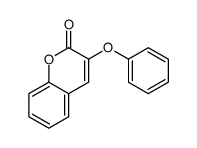 3-phenoxychromen-2-one Structure