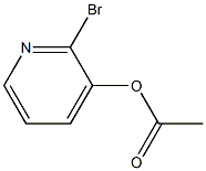 2-bromopyridin-3-yl acetate structure