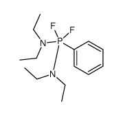 N-(diethylamino-difluoro-phenyl-λ5-phosphanyl)-N-ethylethanamine Structure