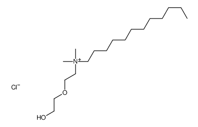 dodecyl-[2-(2-hydroxyethoxy)ethyl]-dimethylazanium,chloride结构式