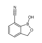 7-cyano-1,3-dihydro-1-hydroxy-2,1-benzoxaborole Structure