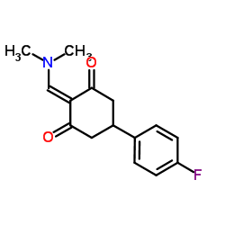 2-[(Dimethylamino)methylene]-5-(4-fluorophenyl)-1,3-cyclohexanedione图片