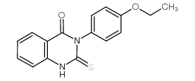 3-(4-ETHOXYPHENYL)-2-THIOXO-2,3-DIHYDROQUINAZOLIN-4(1H)-ONE Structure