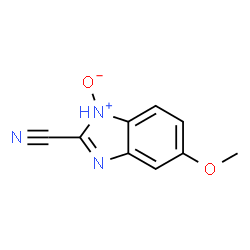 1H-Benzimidazole-2-carbonitrile,5-methoxy-,N-oxide(9CI) picture