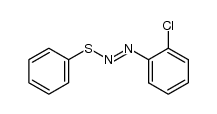 1-(2-chlorophenyl)-2-(phenylthio)diazene Structure