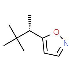 Isoxazole, 5-(1,2,2-trimethylpropyl)-, (S)- (9CI) Structure