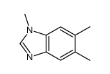 1H-Benzimidazole,1,5,6-trimethyl-(9CI) Structure