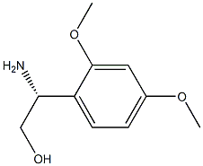 (2R)-2-AMINO-2-(2,4-DIMETHOXYPHENYL)ETHAN-1-OL Structure