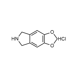 6,7-Dihydro-5h-[1,3]dioxolo[4,5-f]isoindolehydrochloride Structure