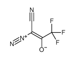 Butanenitrile,2-diazo-4,4,4-trifluoro-3-oxo- Structure