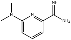 6-(dimethylamino)pyridine-2-carboximidamide结构式