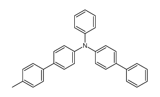 N-[4-(4-methylphenyl)phenyl]-N,4-diphenylaniline Structure