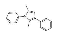 2,5-dimethyl-1,3-diphenylpyrrole Structure