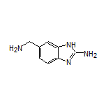 6-(Aminomethyl)-1H-benzo[d]imidazol-2-amine Structure