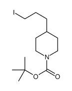 tert-butyl 4-(3-iodopropyl)piperidine-1-carboxylate Structure