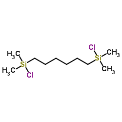 1,6-Hexanediylbis[chloro(dimethyl)silane] Structure