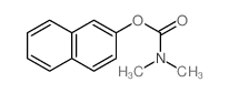 Carbamic acid,dimethyl-, 2-naphthalenyl ester (9CI) Structure