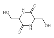 2,5-Piperazinedione,3,6-bis(hydroxymethyl)-, trans- (8CI,9CI) picture