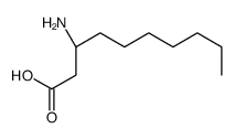 (3R)-3-aminodecanoic acid Structure