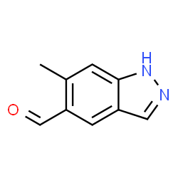 6-甲基-1H-吲唑-5-甲醛结构式