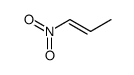 (E)-1-Nitro-1-propene Structure