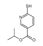 propan-2-yl 6-sulfanylidene-1H-pyridine-3-carboxylate结构式