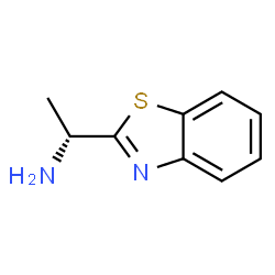 2-Benzothiazolemethanamine,alpha-methyl-,(R)-(9CI)结构式