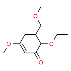 2-Cyclohexen-1-one,6-ethoxy-3-methoxy-5-(methoxymethyl)-(9CI) Structure