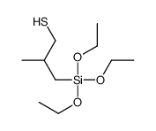 2-methyl-3-(triethoxysilyl)propanethiol结构式