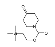 4-氧代哌啶-1-羧酸2-(三甲硅基)乙酯图片