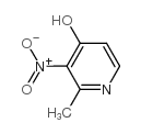 2-甲基-3-硝基吡啶-4-酚结构式