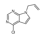 7-ALLYL-4-CHLORO-7H-PYRROLO[2,3-D]PYRIMIDINE Structure