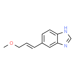 1H-Benzimidazole,5-(3-methoxy-1-propenyl)-(9CI)结构式