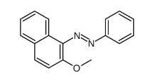 (2-methoxynaphthalen-1-yl)-phenyldiazene Structure