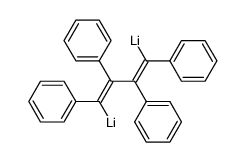 1,4-dilithio-1,2,3,4-tetraphenylbutadiene结构式