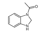 1H-Benzimidazole, 1-acetyl-2,3-dihydro- (9CI) Structure