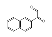 2-Naphthaleneacetaldehyde,a-oxo- Structure