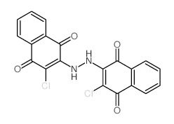 1,4-Naphthalenedione,2,2'-hydrazobis[3-chloro- (9CI) picture