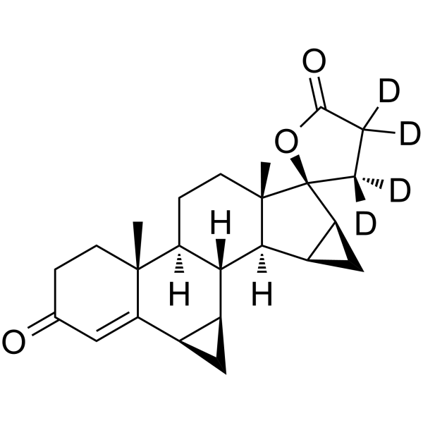 Drospirenone-d4结构式