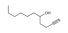 4-hydroxydecanenitrile结构式